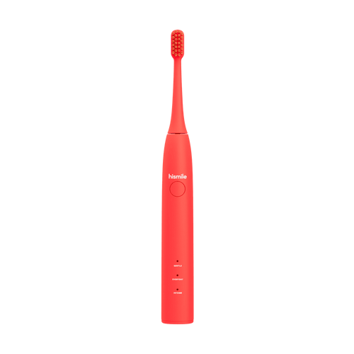 Bright Red Electric Toothbrush